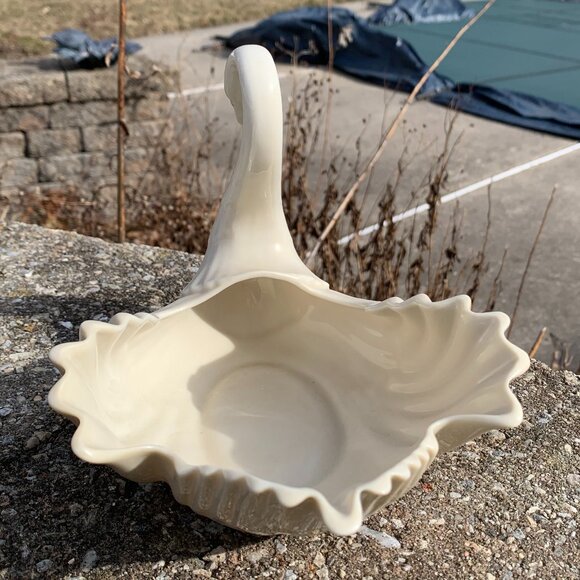 Vtg LENOX Pair of Swans Bowls Trinket Set - Picture 3 of 14